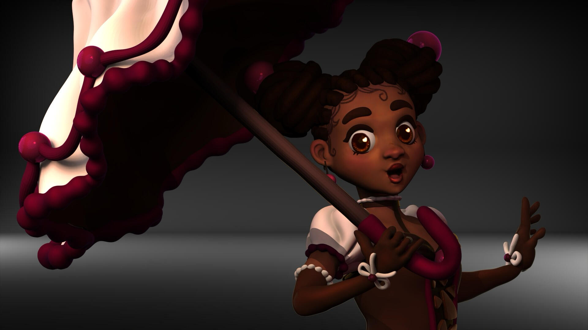 Modelled and textured in Zbrush, rendered in Keyshot