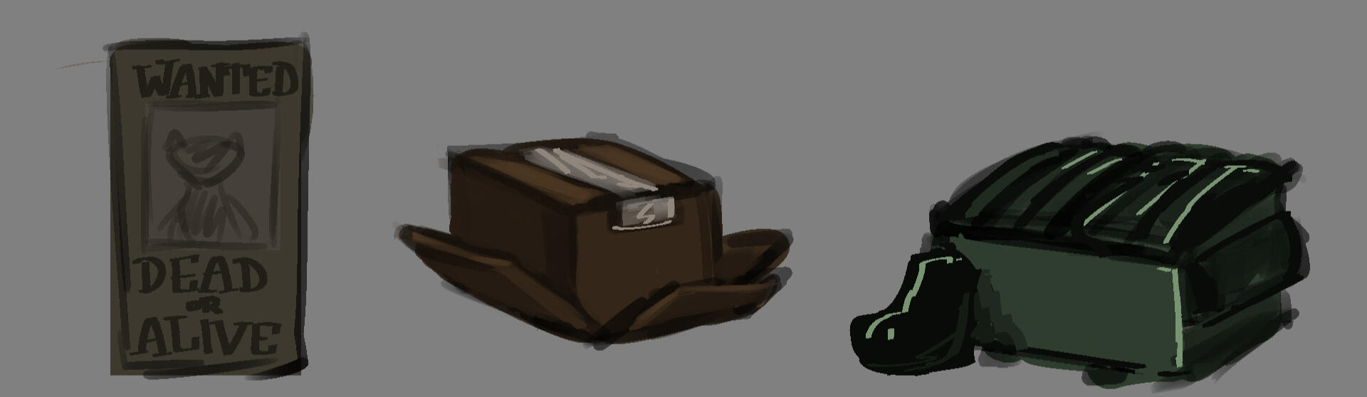Alleyway prop studies