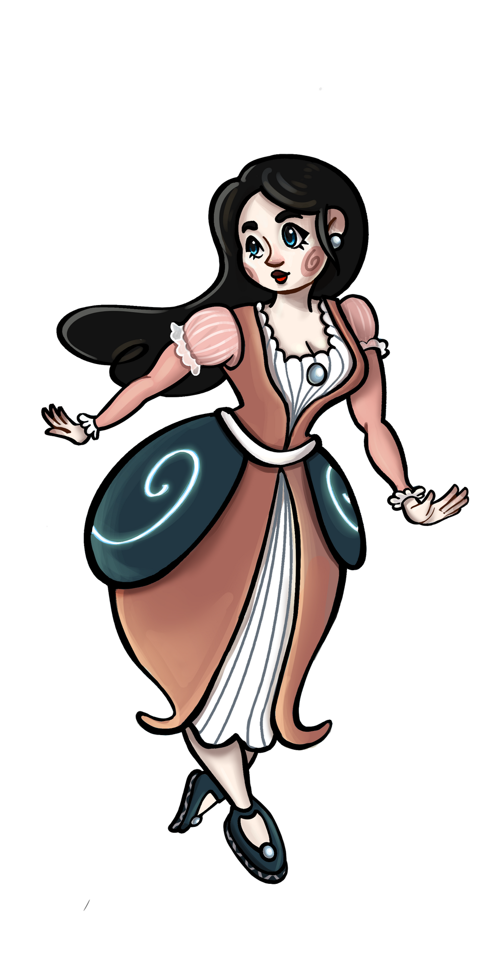 White Pearl final colored design
