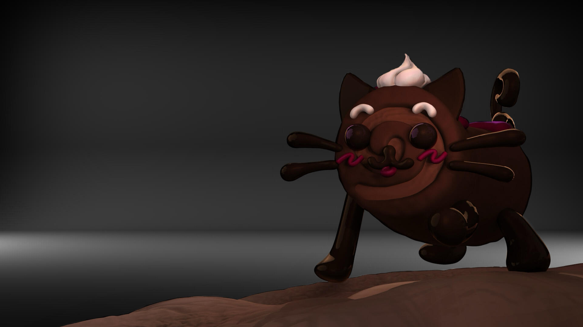 Modelled and textured in Zbrush, rendered in Keyshot